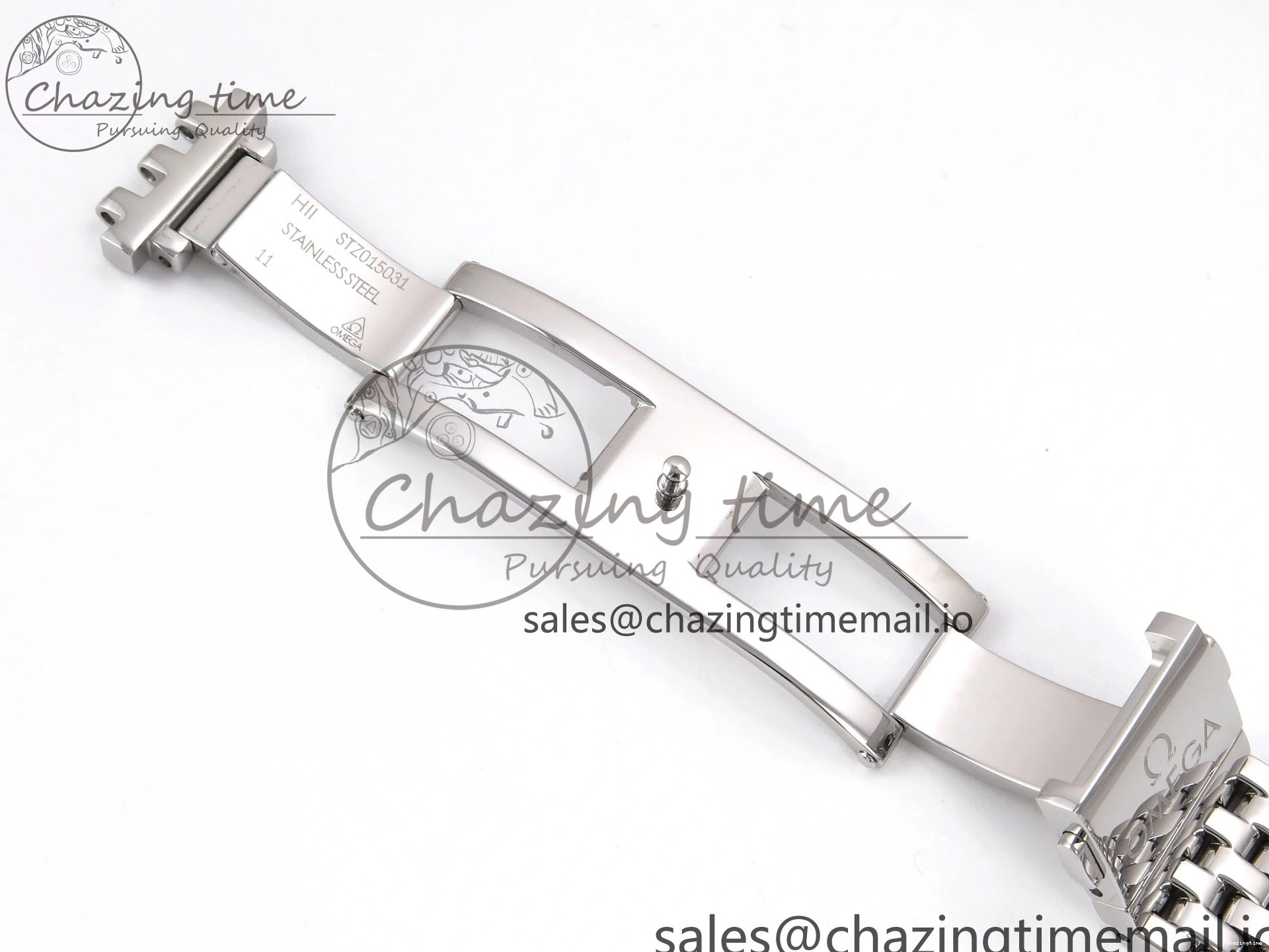 0225 Supportive De Ville Date SS VSF 1:1 Best Edition Blue Dial on SS Bracelet A 7700